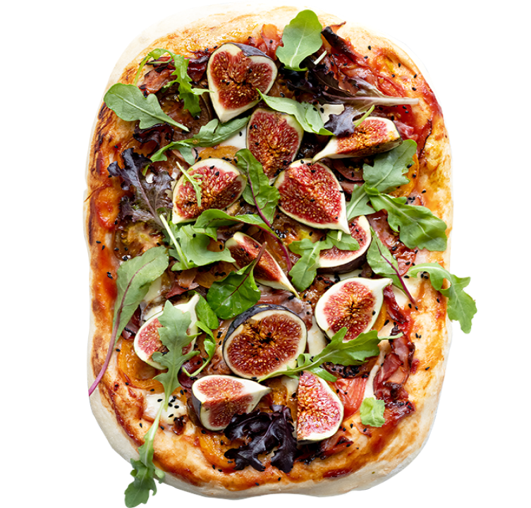 Fig, Rosemary & Olive Pizza